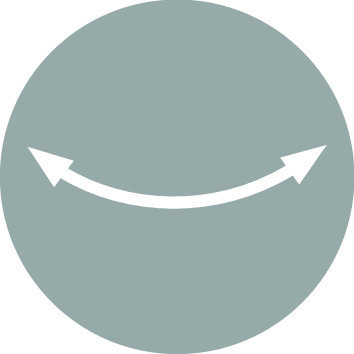 Oglinda cosmetica LED de perete LUMI, instalare fara gaurire