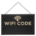 Tabla de scris cu creta WIFI CODE, 35 x 22 cm