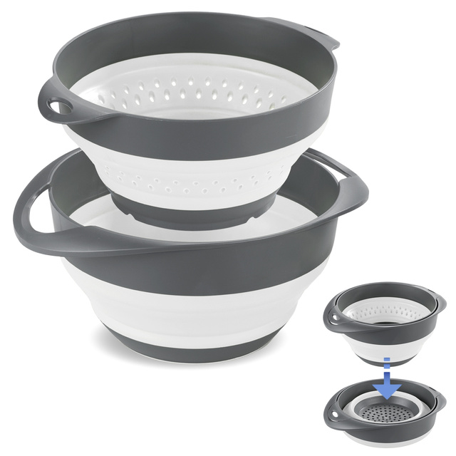 Set bucatarie: bol si strecuratoare, 3 l, Maximex