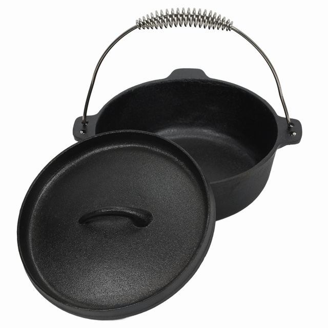 Oala pentru gratar din fonta, ceaun, Ø 20 cm