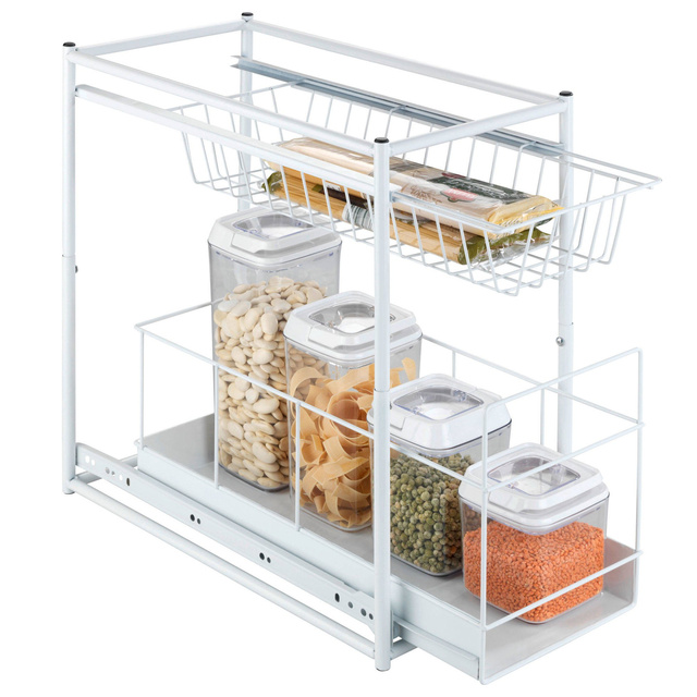 Raft de bucătărie extensibil, 45 x 23 x 45 cm