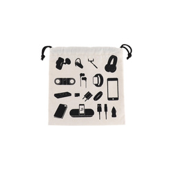 Sac de călătorie pentru accesorii electronice, 21 x 19,5 cm