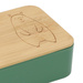 Cutie de prânz „Bärenhunger”, verde, FSC