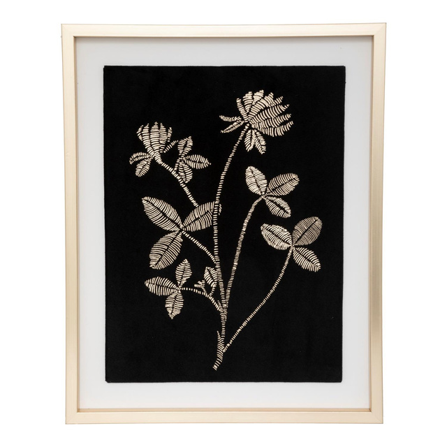 Tablou cu o floare aurie Esther, 40 x 50 cm