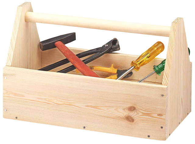 Cutie de accesorii, lemn de pin, 42 x 21 cm, Kesper