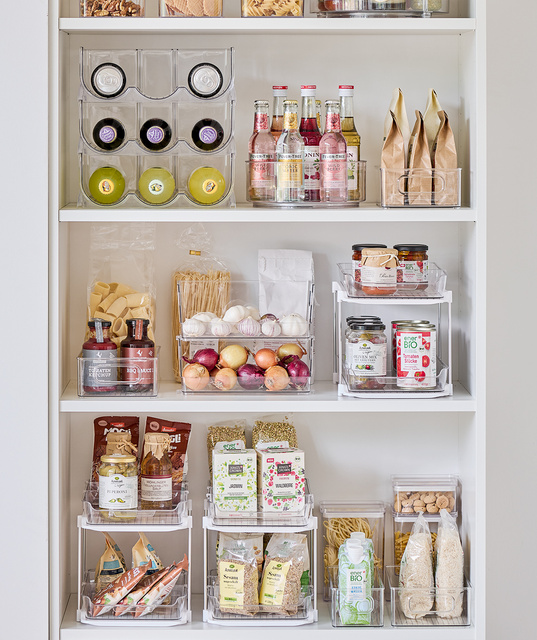 Organizator pentru dulapul de bucătărie COMPACTA, 33,3 × 21,3 × 23,5 cm