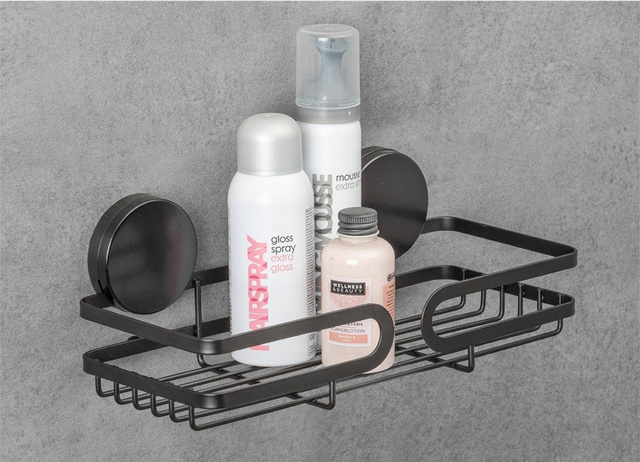 Raft de dus PAVIA Static-Loc, negru, Wenko