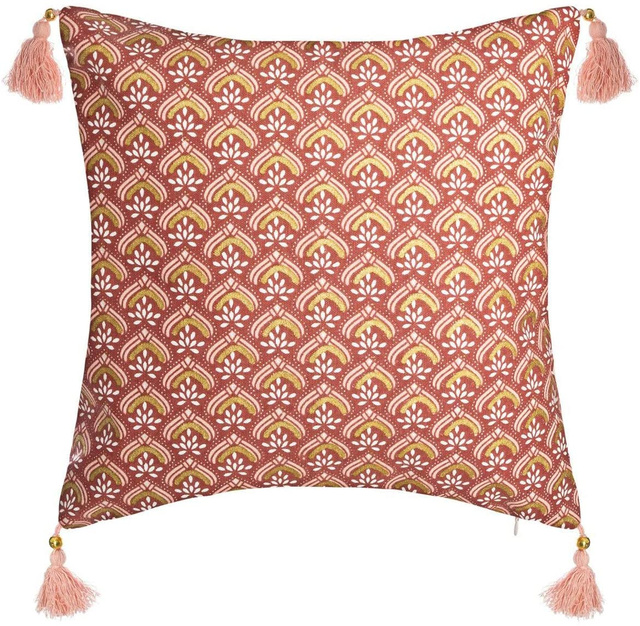 Perna decorativa HINDOU, 40 x 40 cm, cu model oriental
