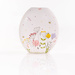 Vaza pentru o floare Florina, model floral, 31 cm