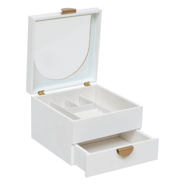 Cutie de bijuterii WILD ROMANCE cu oglindă, 20 x 19,5 x 13,5 cm