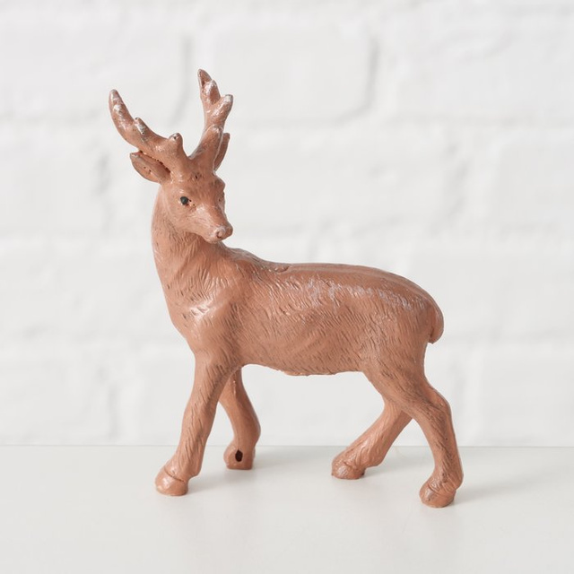 Tavă decorativă cu figurine și suporturi pentru lumânări, lungime 42 cm