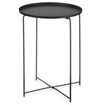 Masuta de cafea rotunda din metal, Ø 35 cm