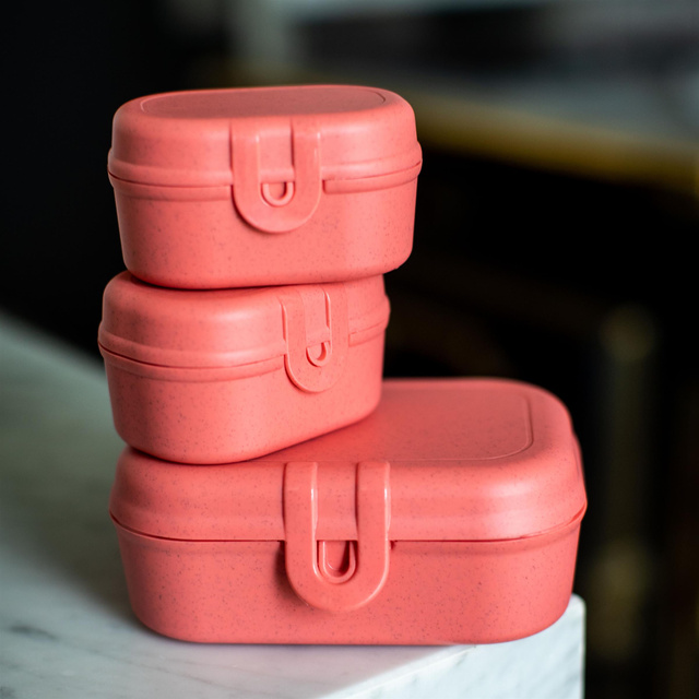 Cutie de prânz MINI PASCAL READY, set 3 recipiente, KOZIOL