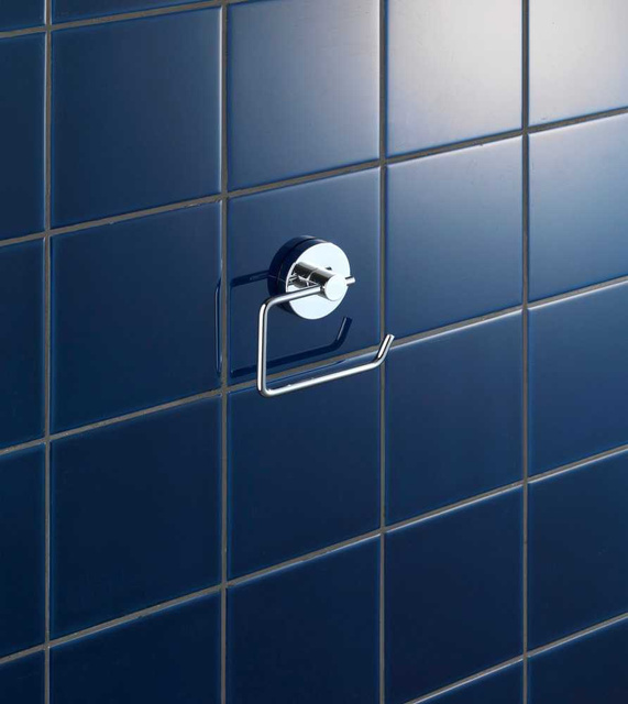 Suport pentru hârtie igienică MILAZZO, Vacuum-Loc - oțel cromat, WENKO