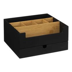 Organizator din bambus pentru cosmetice, 1 sertar