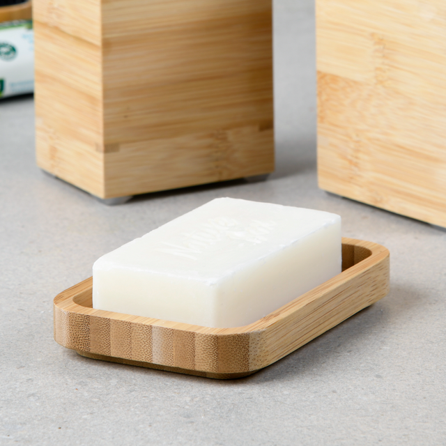 Săpunieră din bambus, 13 x 9 cm
