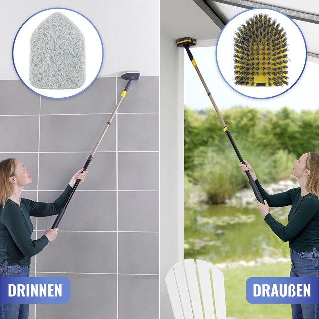 Mop telescopic 147 cm, 2in1, Maximex