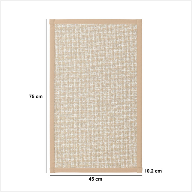 Covoraș împletit pentru hol, 75 × 45 cm