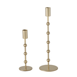 Un set de sfeșnice aurii, KIMBERLY