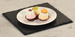 Set 2 tocatoare ardezie, Gri, 20x20 cm, Kesper