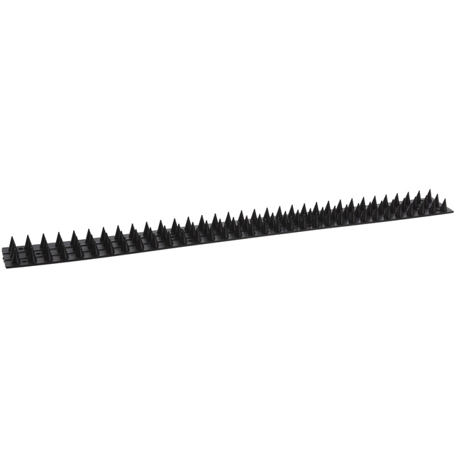 Banda cu tepi pentru pasari, 10 bucati, neagra