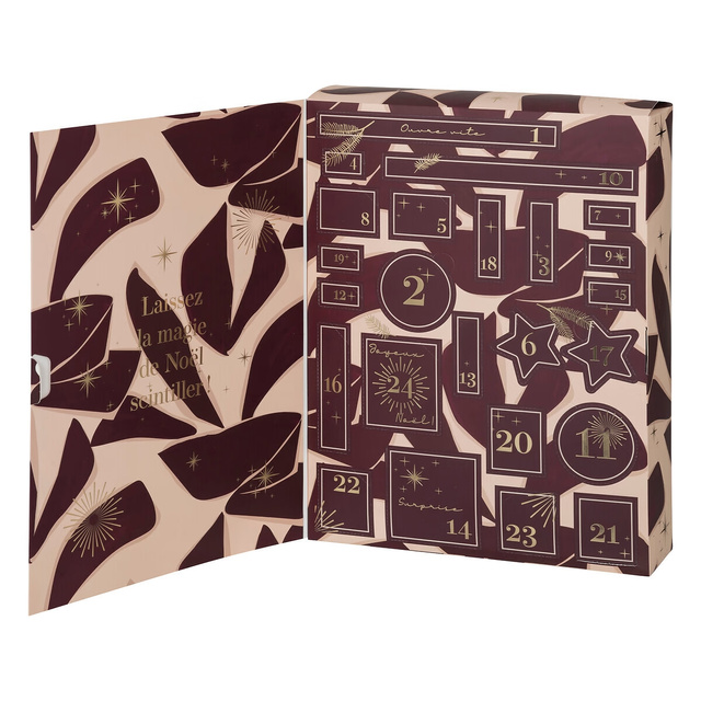 Calendar de Advent cu lumânări AUTUMN, uleiuri și suport pentru aromaterapie