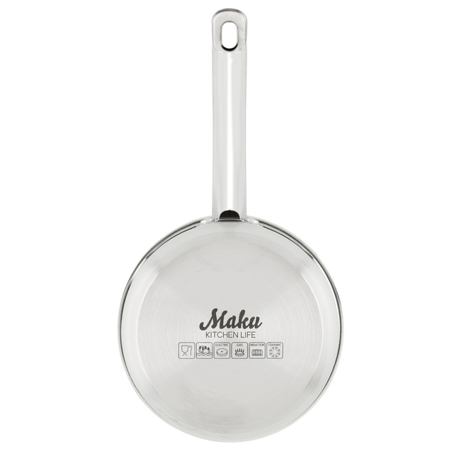 Cratiță cu capac din sticlă, 1,5 l