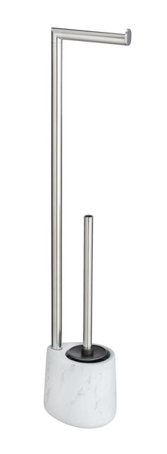 Perie de toaleta cu suport pentru hartie ADRADA, WENKO