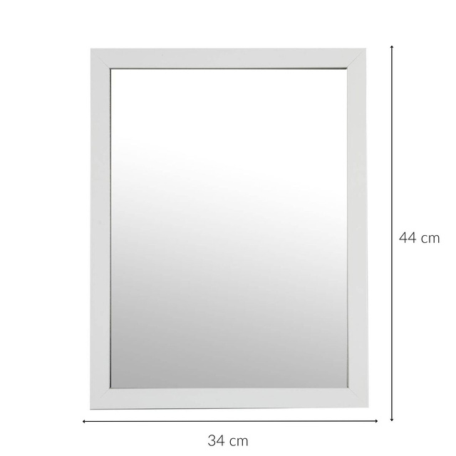Oglinda de baie dreptunghiulara Basic, 34 x 44 cm