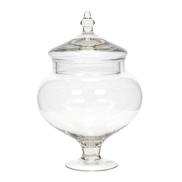 Borcan din sticlă pentru prăjituri RINO