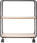 Dulap pe roți SOUTH BAY, 2 rafturi, structură ajurata