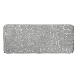 Covor de baie lung cu model in relief, 50 x 120 cm