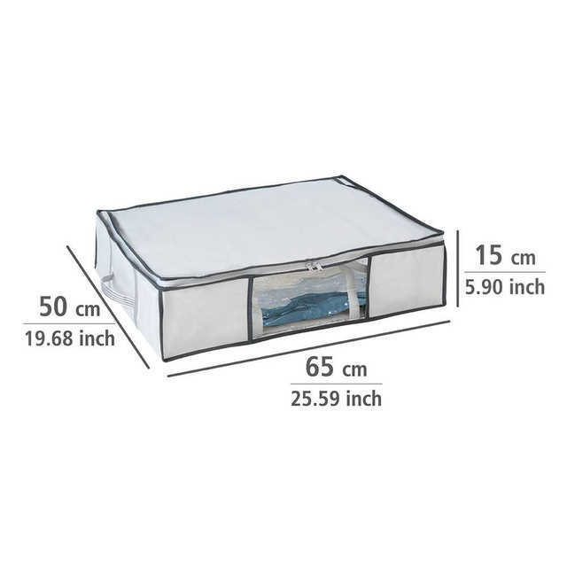 Husă pentru lenjerie de pat, haine SOFT + sac vacuum, mărimea M