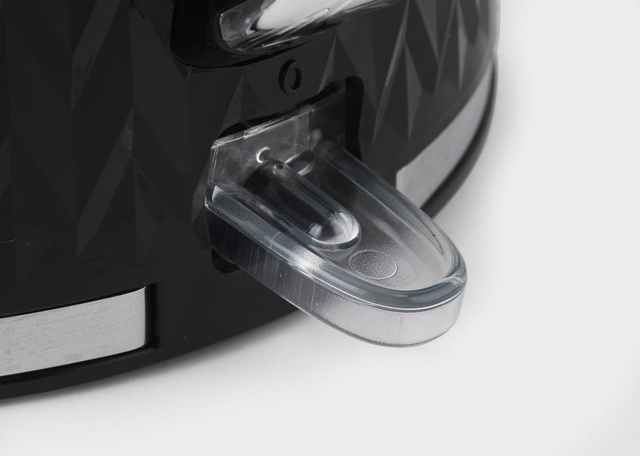 Fierbător electric negru 2200 W CHEVRON, 1,7 l