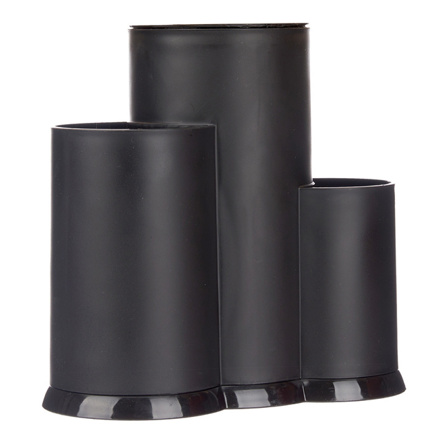 Suport pentru cutite, plastic, 12,5 x 23 x 22 cm