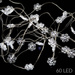 Ghirlanda luminosa fulg de nea, 60 LED-uri