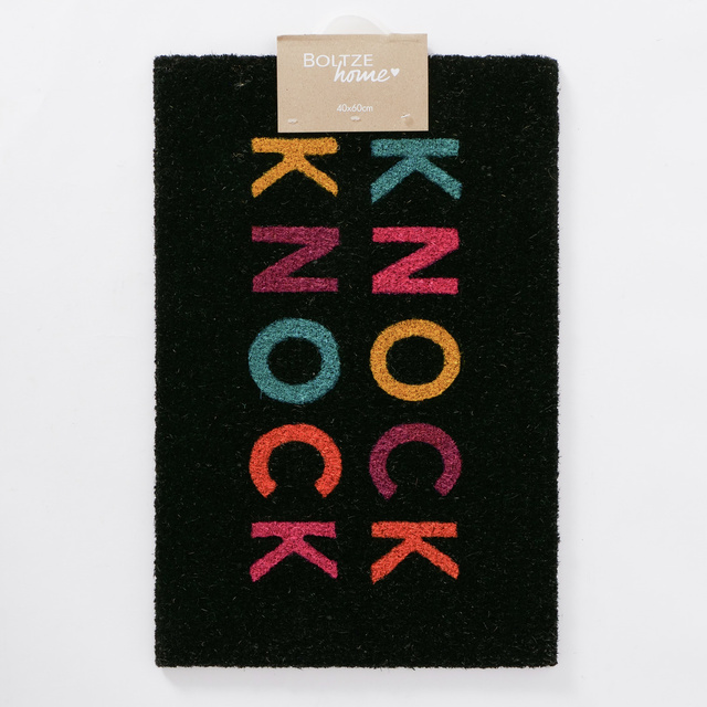 KNOCK covor fibra de cocos, 60 x 40 cm