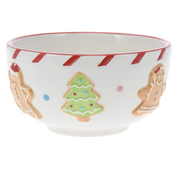 Bol de Crăciun, 14 cm, TURTĂ DULCE