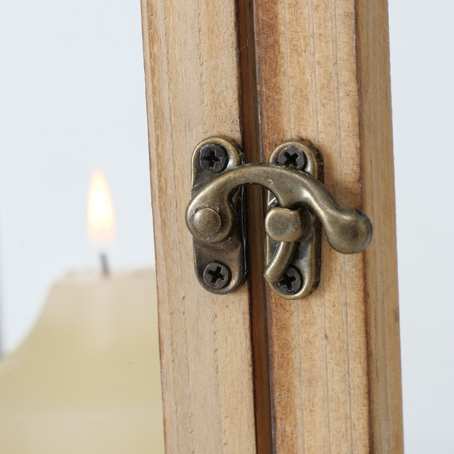 Felinare din lemn QUINTO, brad chinezesc, 2 buc