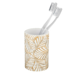 Cana pentru periute cu model frunze TERRALBA, Ø 7 cm