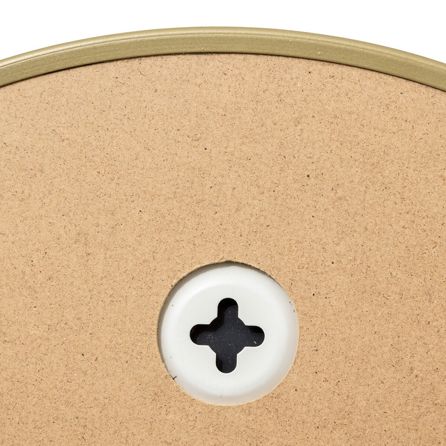 Oglinda rotunda in cadru metalic, Ø 38 cm