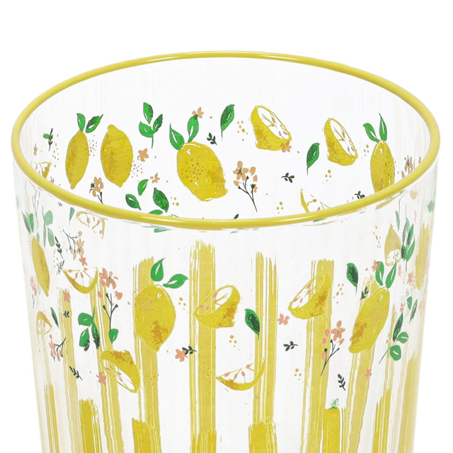 Pahar mare cu model fructat, 510 ml