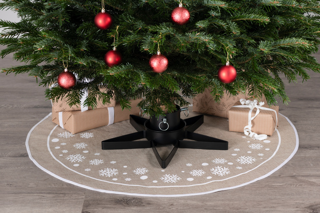 Suport metalic pentru bradul de Crăciun STAR