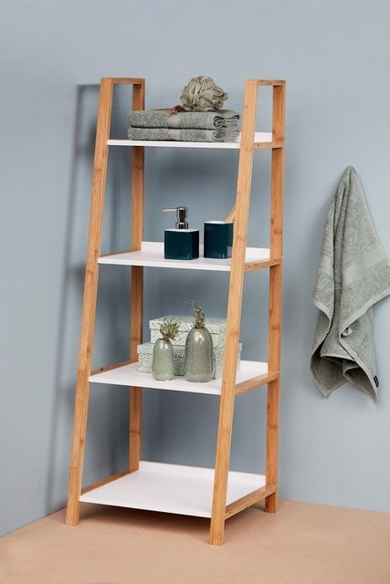 Un raft cu un raft și un coș pentru spălarea FINJA, WENKO