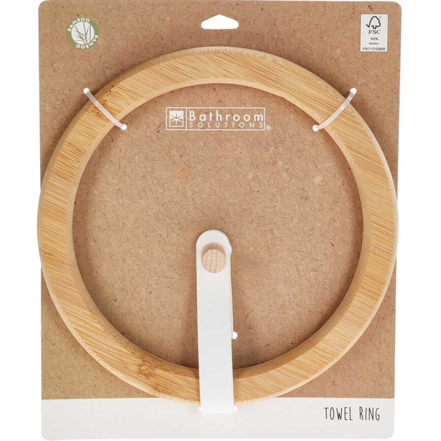 Inel prosop din bambus, Ø 21 cm