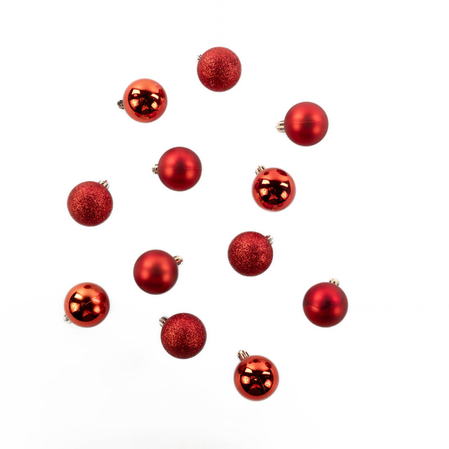 Set globulete de Crăciun, 20 buc, Ø 4 cm
