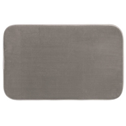Covoras baie TAPIS MEMOI FORME, Taupe, 80x50 cm, 5five Simple Smart.