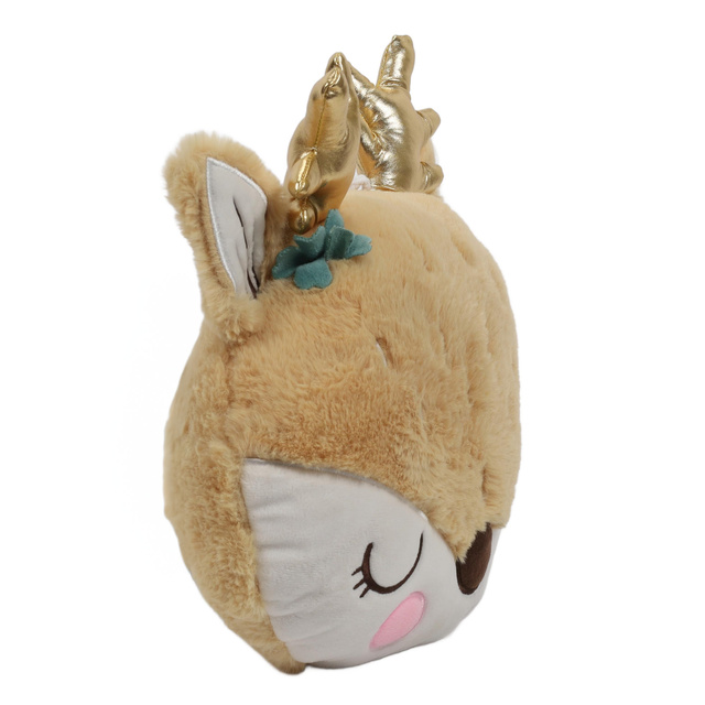 Perna de pluș Reniferek, 28 x 25 x 10 cm