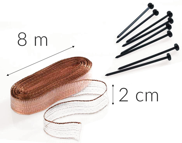 Gard pentru melci, descurajare melcilor, WENKO