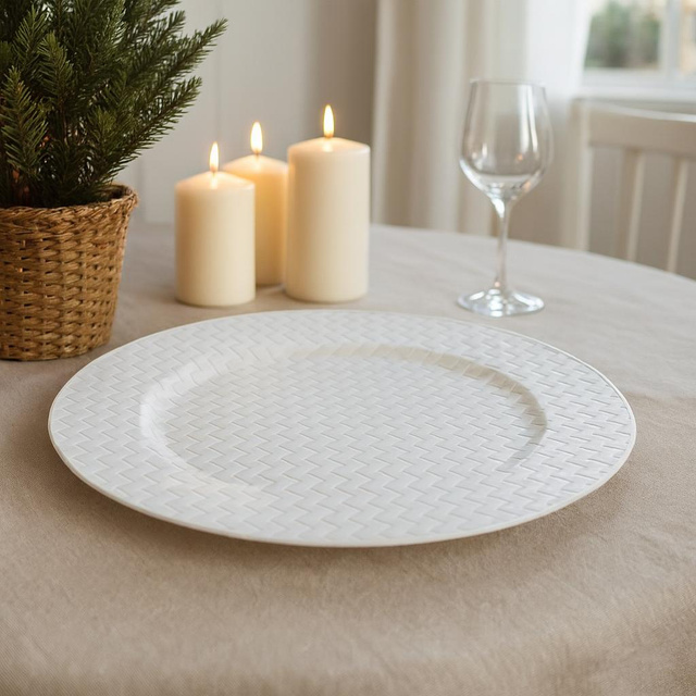 Farfurie de Craciun, diametru 33 cm